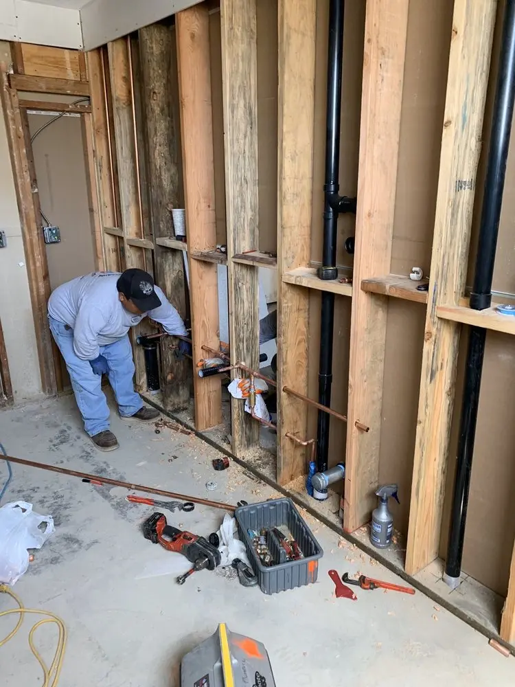 Commercial rough-in plumbing for Trenchless Sewer Repair in Northgrove